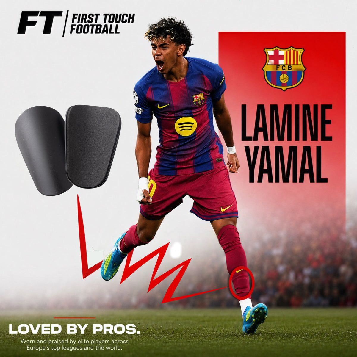 First Touch® Mini Shin Pads