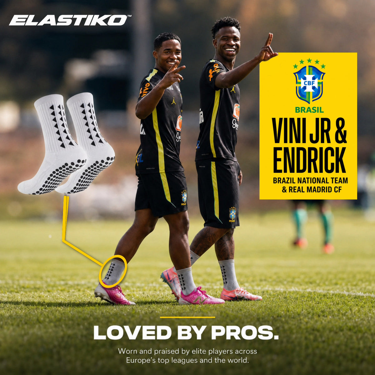 Elastiko® Football Grip Socks