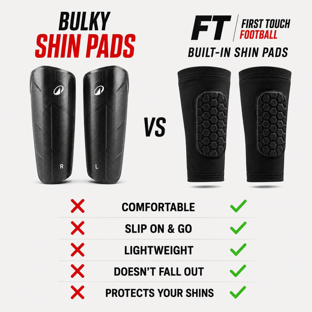 First Touch® Built-In Shin Pad Sleeves