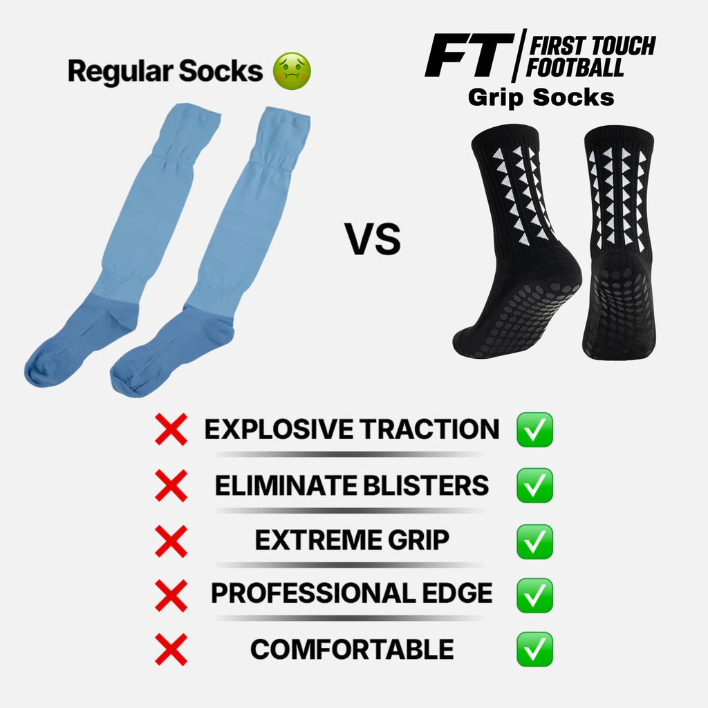 First Touch® Football Grip Socks