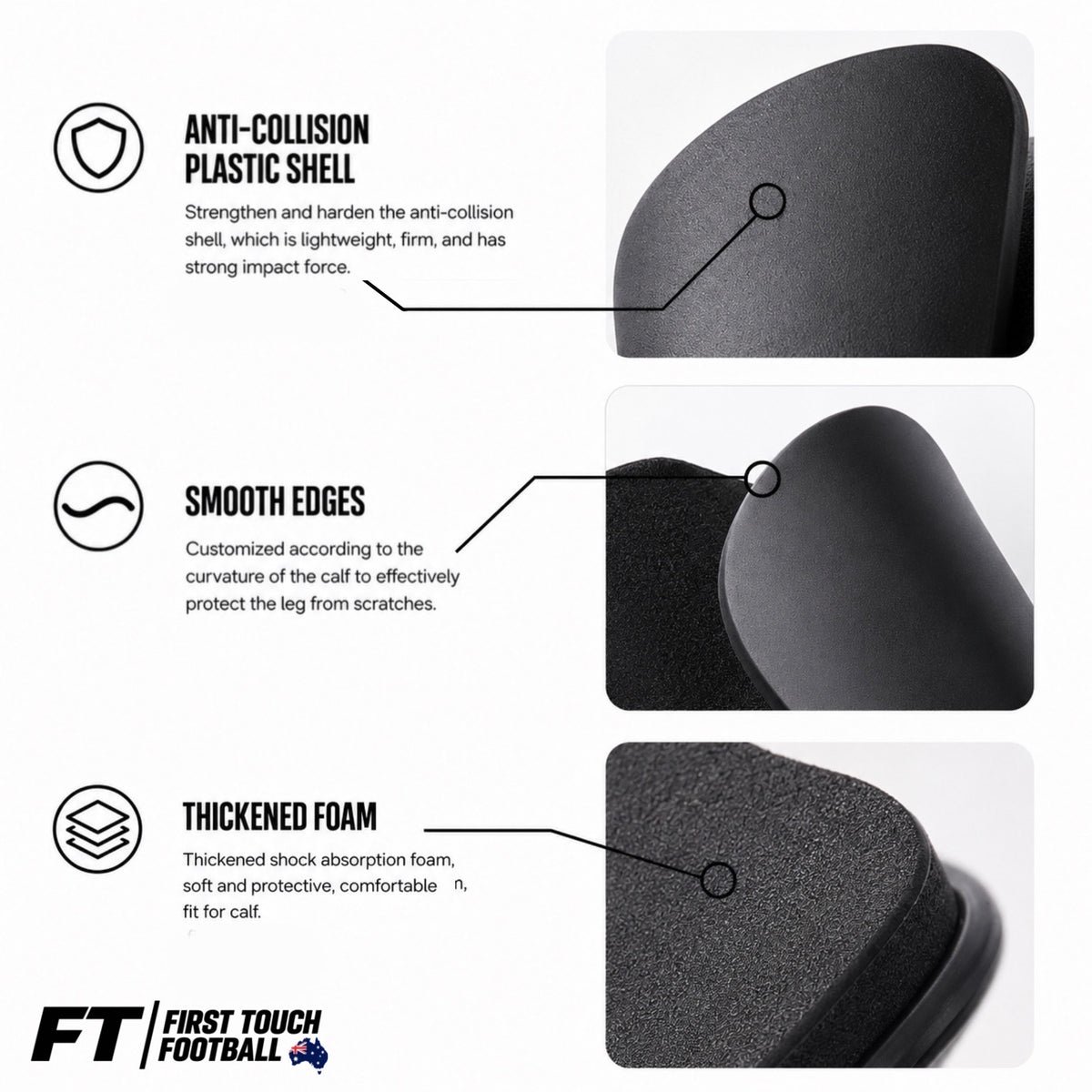First Touch® Mini Shin Pads