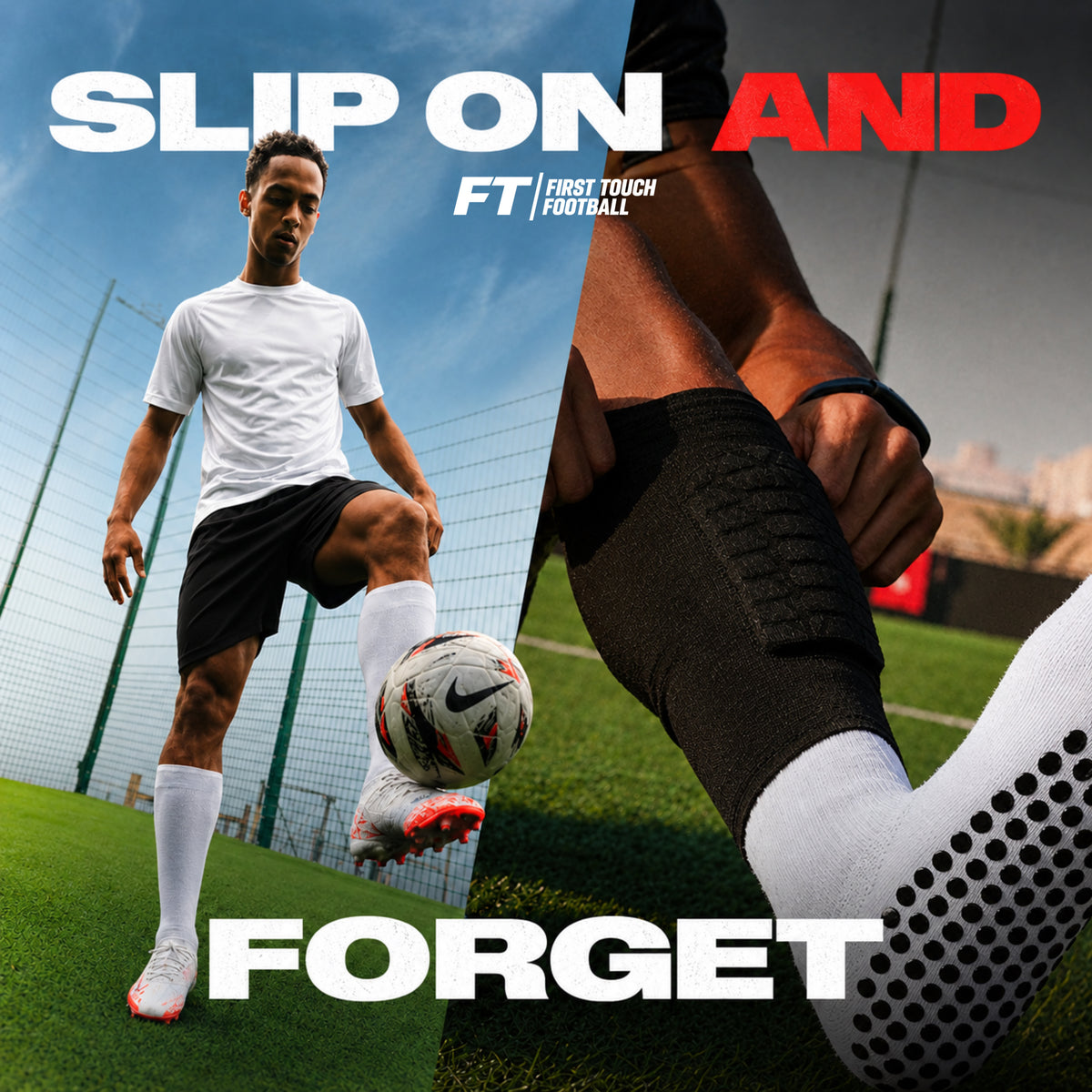 First Touch® Built-In Shin Pad Sleeves